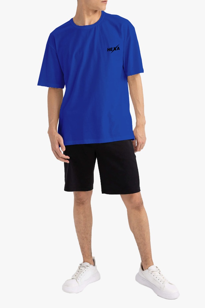 Hexa Comfy Oversize T-Shirt 1100313 blu