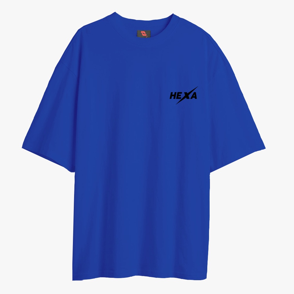 Hexa Comfy Oversize T-Shirt 1100313 blu