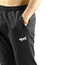 Hexa Straight Poly Pants BLK,9300110