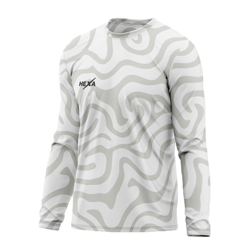Hexa Master 92 Long Sleeve WHT, 1700101.