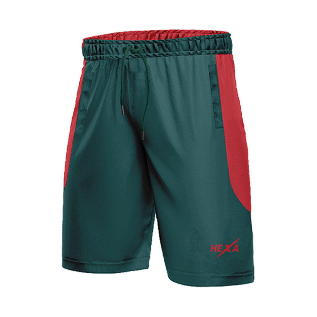 Hexa P25 Short D.Grn/Red 2300712