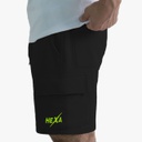 Hexa ABC SweatShort Blk/Grn, 2500212.