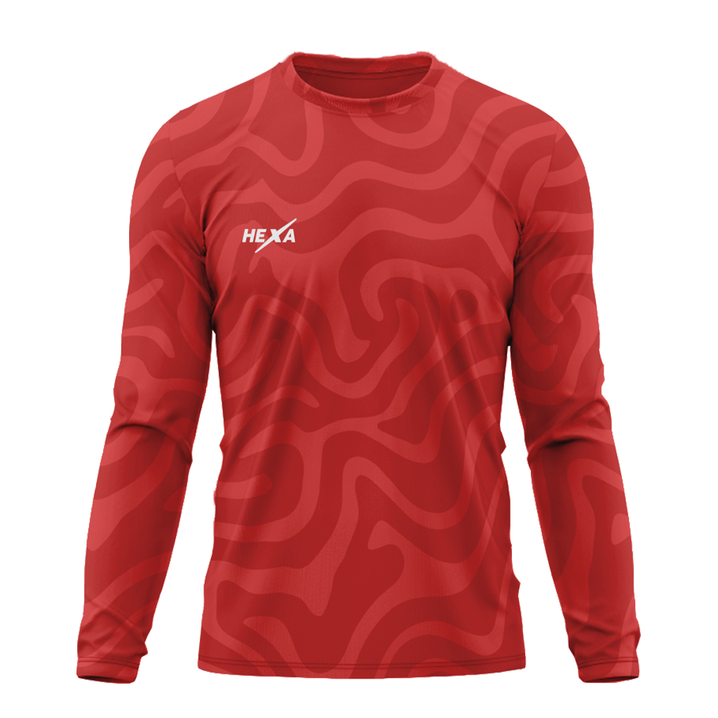 Hexa Master 92 Long Sleeve RED, 1700103.