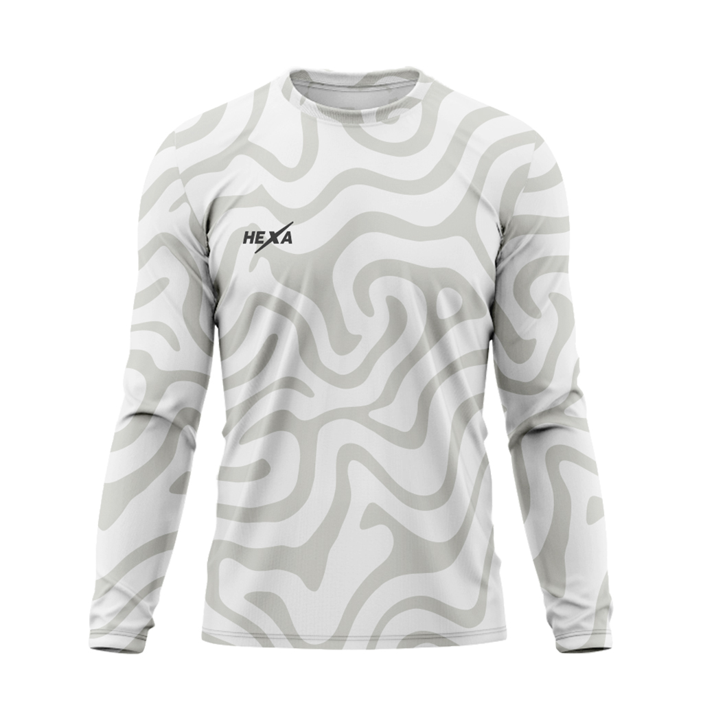 Hexa Master 92 Long Sleeve WHT, 1700101.