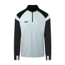 Hexa TS25 Quarter Zip Top GRY, 8000305