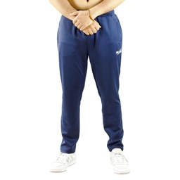 Hexa Straight Poly Pants D.BLU ,9300111