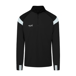 Hexa TS25 Quarter Zip Top BLK, 8000310