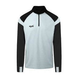 Hexa TS25 Quarter Zip Top GRY, 8000305