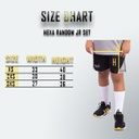 Hexa Random jr set. Grey/blk 4000204