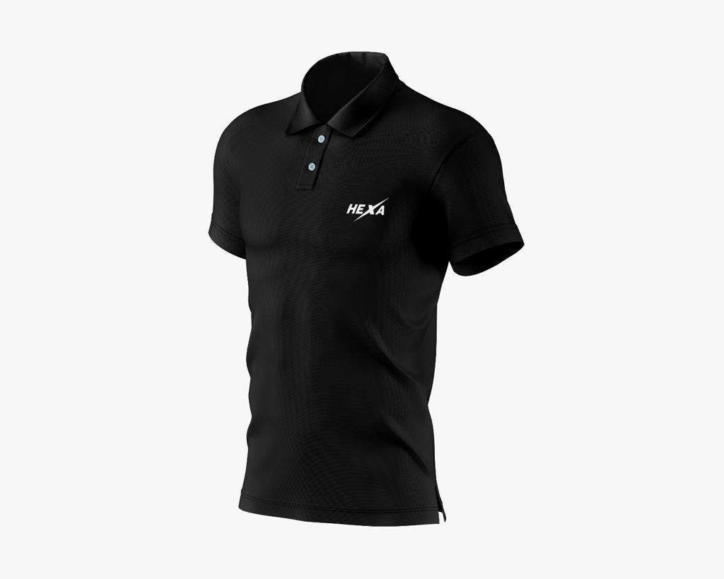 Hexa Classic Polo BLK, 1200602