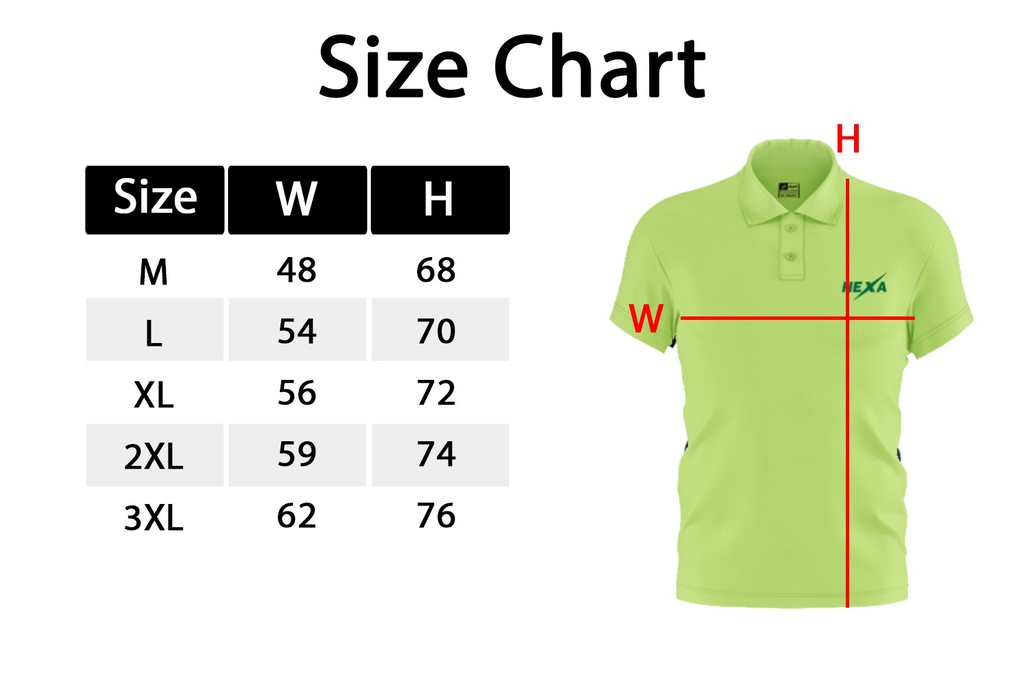 Hexa Classic Polo GRN, 1200607