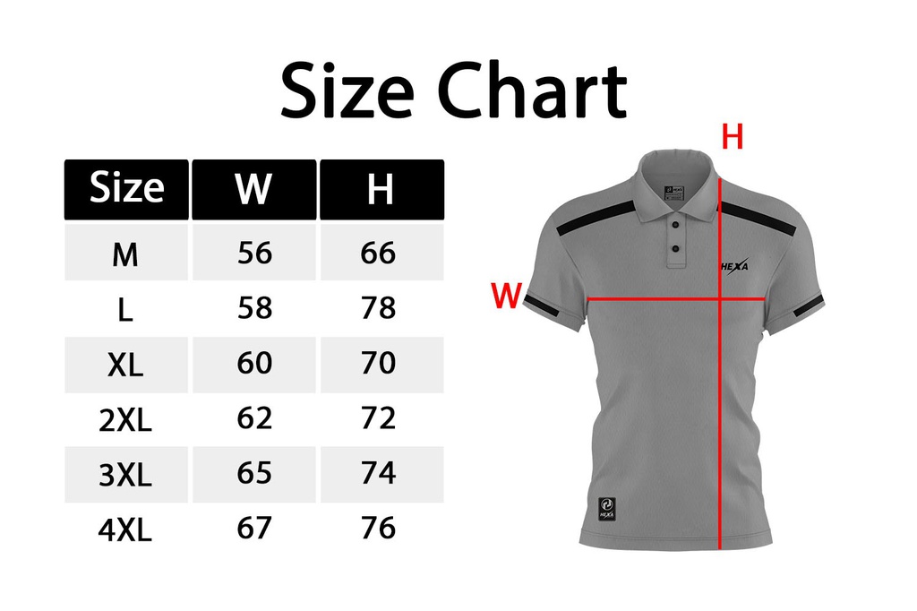 Hexa Line Polo Gry/Blk , 1200805.