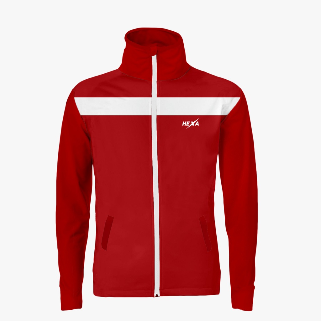 Hexa Stream Premium Tracksuit RED/BLK