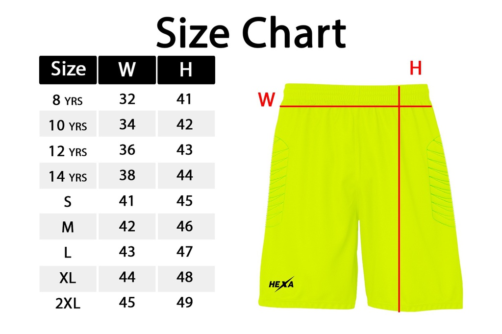 Hexa GoalKeeper 2023 Kit FSH/YLW, 1700318.