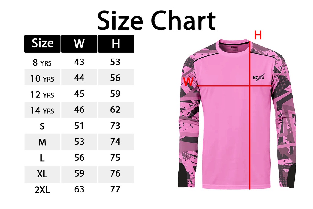 Hexa GoalKeeper 2023 Kit PINK, 1700306.