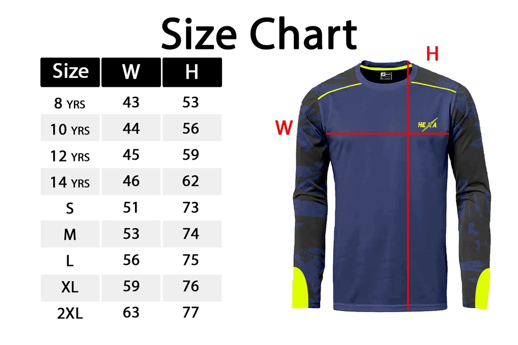 Hexa GoalKeeper 2023 Kit Navi , 1700333