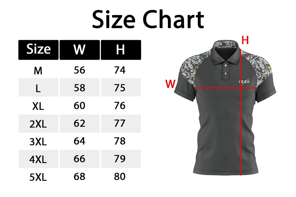 Hexa Line Polo D.GRY 1200905