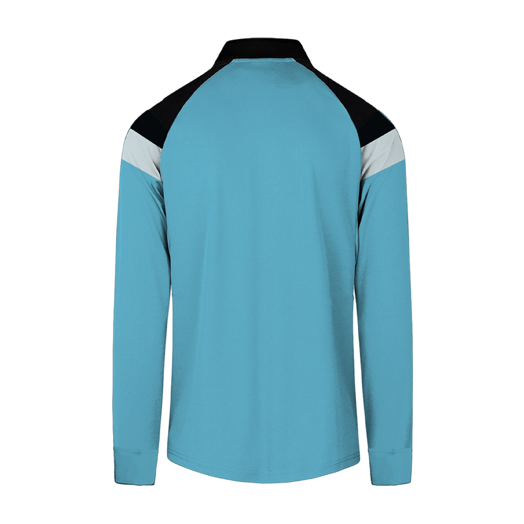 Hexa TS25 Quarter Zip Top BLK, 8000310