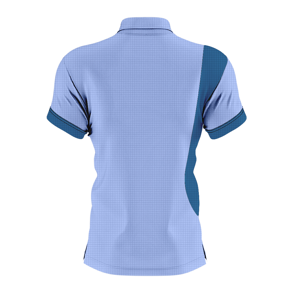 Hexa Curve Polo L.BLU/PET 1200314