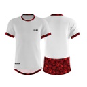 Hexa Target 212 WHT/RED T-Shirt,1600214.