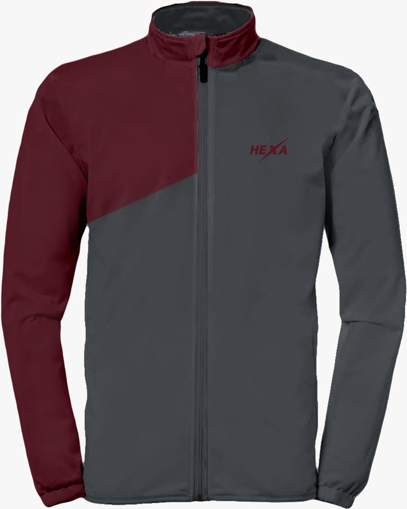 Hexa Edge Jacket GRY/RED, 8000535