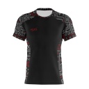 Hexa Target 242 BLK/RED T-Shirt , 1601132