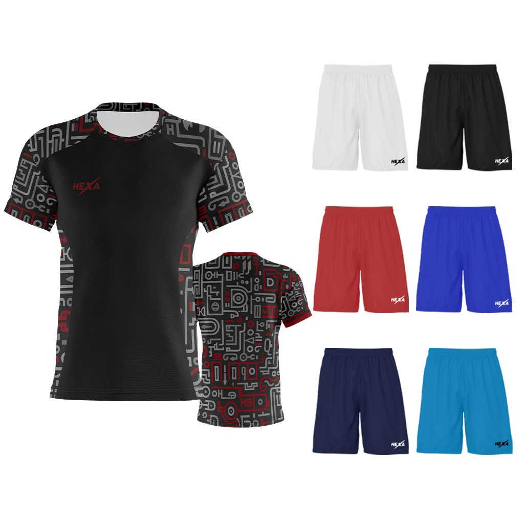 Hexa Target 242 BLK/RED KIT , 1601132