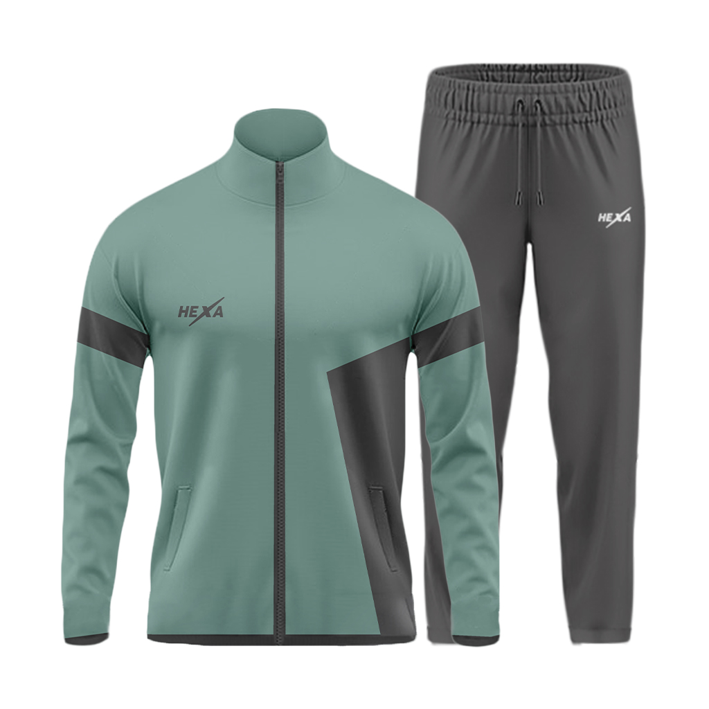Hexa Apex Tracksuit Mint/Gry, 7100412