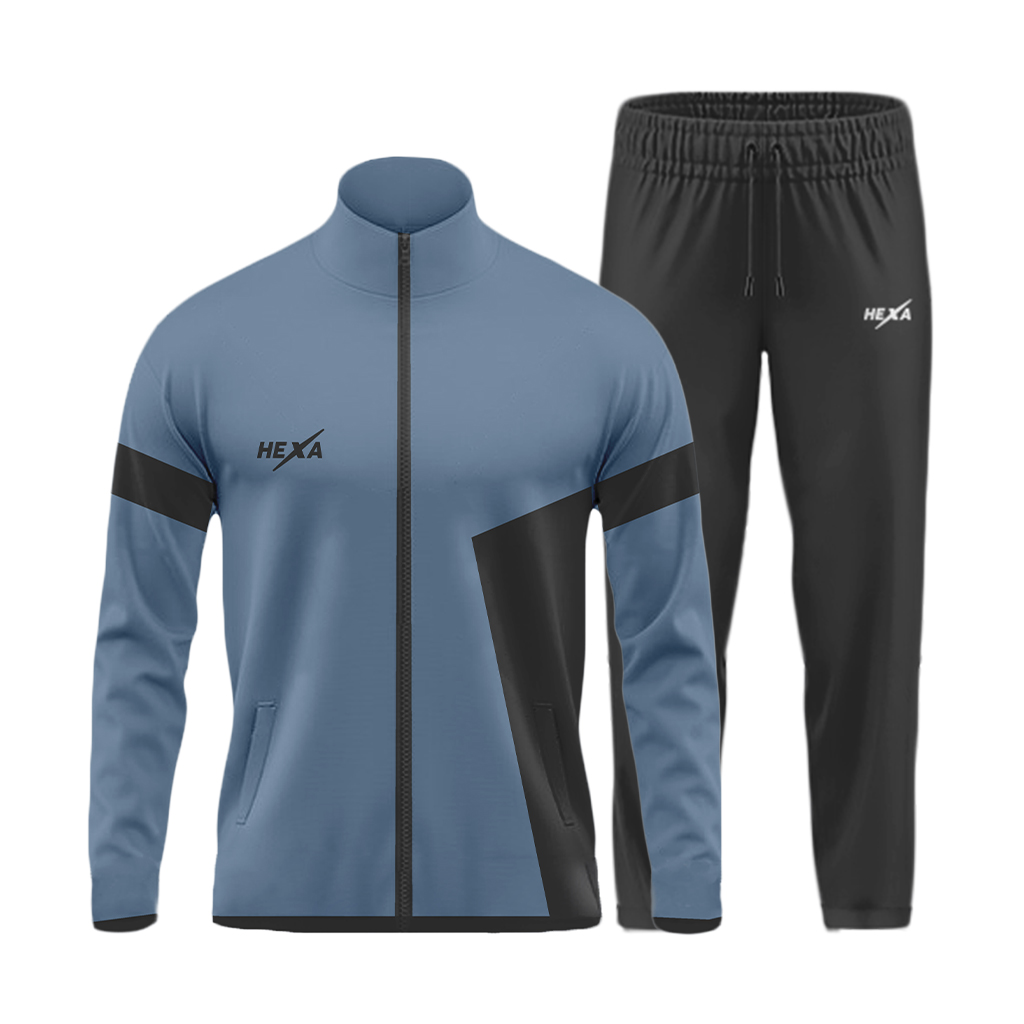 Hexa Apex TrackSuit Blu-Gry/Blk, 7100445