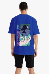 Hexa Comfy Oversize T-Shirt 1100313 blu