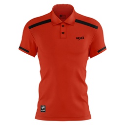 [1200824] Hexa Line Polo 501 Red/Blk, 1200824.